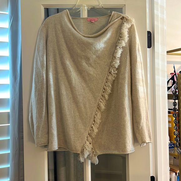 Lilly Pulitzer Sweaters - 100% Cashmere Lilly Pulitzer Convertible Sweater